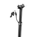 DROPPER SEATPOST FOR MTB - SWITCH SW-125 ALUMINIUM BLACK Ø 34.9  Lg406mm (ADJUSTMENT ON THE HANDLEBAR/INTERNAL CABLE - TRAVEL 125mm.