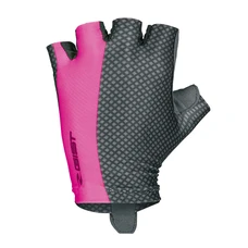 GANTS VELO COURT GIST LADY / FEMME LINEA ETE ROSE / NOIR XS (PAIRE SUR CARTE) SANS VELCRO -5524