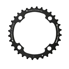 CHAINRING FOR MTB- Ø104 - 4arms- TRIPLE 42T.Ø 104 -OUTER- CHINOOK ALUMINIUM BLACK - TA FOR SHIMANO / SRAM / RACE FACE / FSA 10/11 SPEED-.