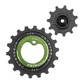 GALET DERAILLEUR AOPW TRIPEAK 11-18 DENTS CERAMIQUE 11x1V. SHIMANO GRX RX812 / 817 VERT (JEU DE 2) (GARANTIE 4 ans)