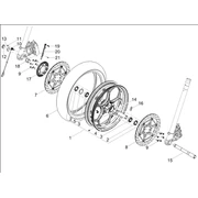 Roue avant