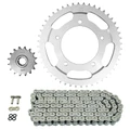 KIT CHAINE ADAPTABLE YAMAHA 600 YZF-R6 1999>2002 530 16x48 (DIAM COURONNE 112/138/10.5) (DEMULTIPLICATION ORIGINE) -AFAM