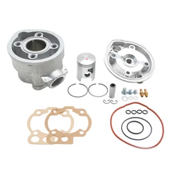 HAUT MOTEUR 50 A BOITE ADAPTABLE MINARELLI 50 AM6/MBK 50 X-POWER, X-LIMIT/YAMAHA 50 TZR, DTR/PEUGEOT 50 XPS/RIEJU 50 RS1/BETA 50 RR/APRILIA 50 RS 1995>2005  -ALU NIKASIL AIRSAL-