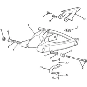Bras oscillant