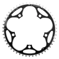 CHANRING FOR ROAD BIKE-5 arms- 50T. Ø130 -OUTER- BLACK -ALUMINIUM- 7075 STRONGLIGHT 9/10 Speed (SHIMANO TYPE)