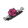 AUTOCOLLANT/STICKER KRM PRO RIDE 80x40 mm ROSE (VENDU A L'UNITE)