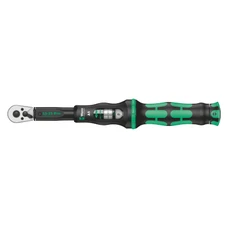 CLE DYNAMOMETRIQUE WERA CLICK TORQUE A5 CARRE 1/4 SERRAGE DE 2,5 A 25 Nm NOIR/VERT (DEBRAYABLE) (VENDU A L'UNITE) -MARQUE ALLEMANDE POUR LES ATELIERS