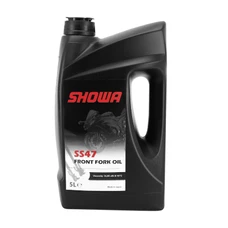 HUILE DE FOURCHE SHOWA SS47 VISCOSITE 34,88 cSt A 40° 10W (5L) (VENDU A L'UNITE)