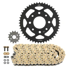 KIT CHAINE ADAPTABLE HONDA 125 XL S 1979>1982, XR 1979>1982 428 14x47 (DIAM COURONNE 58/90/10.5) (DEMULTIPLICATION ORIGINE) -JT SPROCKETS/DID