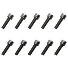 SCREW FOR STEM "COUNTERSUNK" M5x18mm CHROME (SET OF 10)
