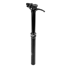 TIGE DE SELLE VTT TELESCOPIQUE SWITCH SW-08 ALU NOIR DIAM. 30,9 L425mm (PAR LEVIER 15/120mm)