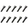 SCREW FOR STEM "COUNTERSUNK" M5x18mm CHROME (SET OF 10)