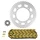 CHAIN AND SPROCKET KIT FOR YAMAHA 50 DT R 2003>2006, MBK 50 XLIMIT 2003>2006 420 11x50 (REAR SPROCKET Ø 105/125/8.5) (OEM SPECIFICATIONS) -AFAM