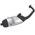 POT SCOOT LEOVINCE TOURING POUR PIAGGIO 50 ZIP 2T 2009>, TYPHOON 2012>/APRILIA 50 SR MOTARD 2012>/GILERA 50 ICE (REF 5565)
