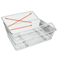 ELASTIC STRAP FOR BASKET (MESH) ORANGE FLUO (PER 3)