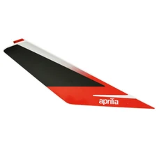 DECAL- RIGHT FRONT PANEL - "PIAGGIO GENUINE PART" APRILIA 50 SR 2018> BLANC 544/ROUGE 885/A -2H002292000A1