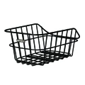 REAR BASKET - ALUMINIUM - BASIL CENTO BLACK (45x33x21cm)