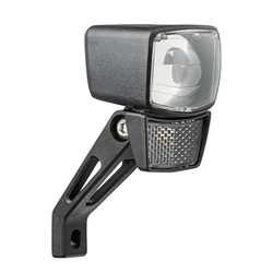 ECLAIRAGE VELO VAE / E-BIKE AVANT SUR FOURCHE AXA NXT 30 E-BIKE 6/48V 30LUX HOMOLOGUE NOIR COMPATIBLE DYNAMO - POUR VOIR A 50M ET VISIBLE A 3KMS