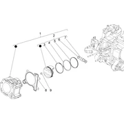Groupe cylindre-piston-axe