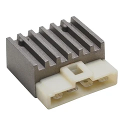 REGULATOR FOR SCOOTER MBK 50 BOOSTER 1990>2003, NITRO 1997>2003/YAMAHA BWS 1990>2003, AEROX 1997>2003/MALAGUTI F10 1992>2002, F12 1994>2002, F15 1996>2002/APRILIA 50 SR 1993>2002 (WHITE SOCKET-4PLUGS) -SELECTION P2R