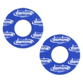 DONUTS DE REVETEMENT POIGNEE DOMINO MOTO OFF ROAD BLEU (PAIRE)