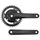 PEDALIER CITY/VTT PROWHEEL MANIVELLES ALU NOIR 170mm 38D. CHAINE 2.38 (3/32") (BOITIER 119mm)