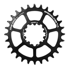 CHAINRING FOR MTB - DIRECT MOUNT TA DM 28 teeth FOR SRAM GX / XX1 / X01-11/12V. Black (transmission BOOST OFFSET 3mm))