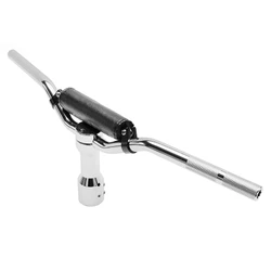 HANDLEBAR FOR SCOOTER REPLAY STREET FOR MBK 50 BOOSTER/YAMAHA 50 BWS ALUMINIUM CHROME - WITH STEM