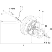 Roue avant