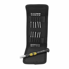TOURNEVIS PORTE EMBOUT DE PRECISION WERA KOMPAKT MICRO ESD (SET 11 PIECES) -MARQUE ALLEMANDE POUR LES ATELIERS