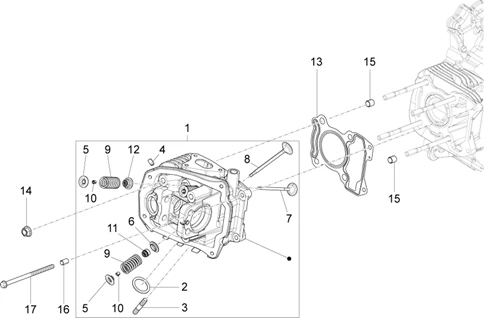 Ensemble culasse - Soupape