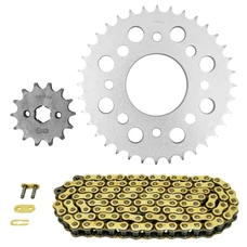 KIT CHAINE ADAPTABLE KYMCO 125 K-PIPE / KPW 2012>2015  428  14x36  (DIAM COURONNE 58/90/8.5/10.5)  (DEMULTIPLICATION ORIGINE)  -AFAM-