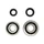 BEARING FOR CRANKSHAFT+SEALS FOR SCOOT P2R FOR PEUGEOT 50 SPEEDFIGHT 2, TKR, TREKKER AVEC POMPE DELLORTO (KIT SC04A47CS + 6204 TPI POLYAMID C4)