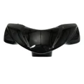 CARENAGE/COUVRE GUIDON SCOOT ADAPTABLE MBK 50 OVETTO 2011>/YAMAHA NEOS 2011> NOIR BRILLANT -P2R