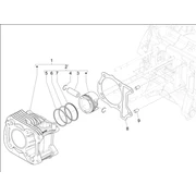 Groupe cylindre-piston-axe