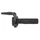 POIGNEE DE GAZ MOTO OFF ROAD DOMINO 1816 4T ALU NOIR AVEC REVETEMENT NOIR (MONOCABLE)