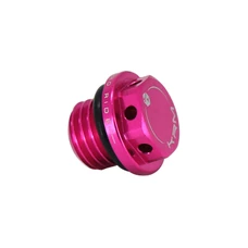 BOUCHON D'HUILE 50 A BOITE KRM PRO RIDE POUR MINARELLI 50 AM6/BETA 50 RR/RIEJU 50 MRT/SHERCO 50 SM-R, SE-R ALU CNC ROSE