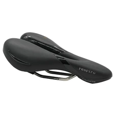 SELLE ROYAL RESPIRO/STRACCIATELLA LOISIR GEL CONFORT MAX MODERATE AVEC PROTECTION LATERALE ET ELASTOMERE NOIR 277x182mm 535g