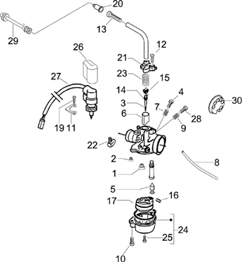 Composants de carburateur