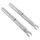 FOURREAU DE FOURCHE CYCLO ADAPTABLE PEUGEOT 103 SP, SPX GRIS (LIVREE AVEC RESSORT) (PAIRE) -SELECTION P2R