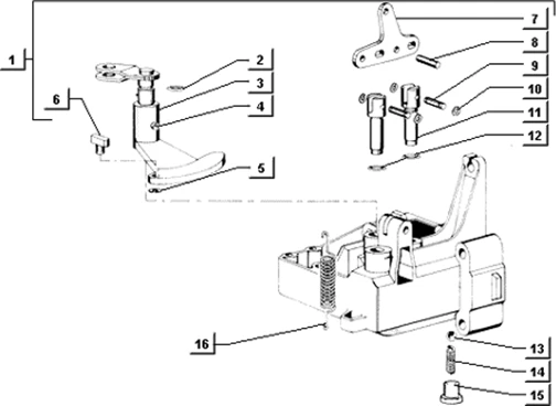 Boitier de selection (guidon)