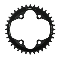 CHAINRING FOR MTB - 4 Arms- SINGLE 36T.Ø 96 TA ONE - ALUMINIUM MATT BLACK- FOR SHIMANO SLX7000/ XT8000/ XTR9000 10/11/12SPEED.Except for Shimano chain 12 speed.