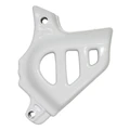 COVER FOR OUTPUT SPROCKET FOR 50cc MOTORBIKE MINARELLI 50 AM6/MBK 50 X-POWER, X-LIMIT/YAMAHA 50 TZR, DTR/PEUGEOT 50 XPS, XR6/RIEJU 50 RS1, SMX/BETA 50 RR/APRILIA 50 RS  -REPLAY WHITE.