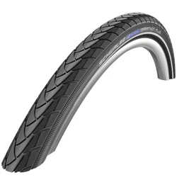 TYRE FOR URBAN/TREKKING BIKE 700 X 28 SCHWALBE MARATHON PLUS-RIGID (28 x 1,10) (28-622) REINFORCED REFLECTIVE 5mm - E-BIKE