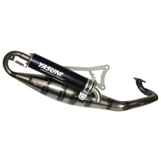 POT SCOOT YASUNI R VERNI POUR MBK 50 NITRO, OVETTO/YAMAHA 50 AEROX, NEOS/MALAGUTI 50 F12/APRILIA 50 SR  (SILENCIEUX NOIR)  -TUB902B-