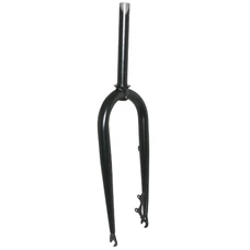 FOURCHE VTT 26 " FAT BIKE NOIR PIVOT LISSE 1"1/8-28.6 INTERIEUR POUR FREIN A DISQUE - PIVOT 220mm