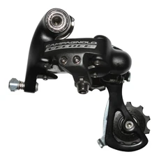 DERAILLEUR-REAR FOR ROAD BIKE- CAMPAGNOLO 10 SPEED. VELOCE BLACK DOUBLE