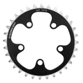 CHANRING FOR ROAD BIKE-5 arms- 32T. Ø74 TRIPLE BLACK -ALUMINIUM- 7075 STRONGLIGHT 9/10 Speed