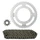 CHAIN AND SPROCKET KIT FOR PEUGEOT 50 XP S SM 2004>2005  420  52x11  (OEM SPECIFICATION)  -TOP PERFORMANCES-