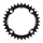 CHAINRING FOR E-BIKE - SINGLE 32teeth Ø104 BLACK TA E-ONE 4 ARMS ALU 7075 FOR BOSCH / BROSE / YAMAHA / GIANT / SHIMANO E-STEPS TA E-ONE